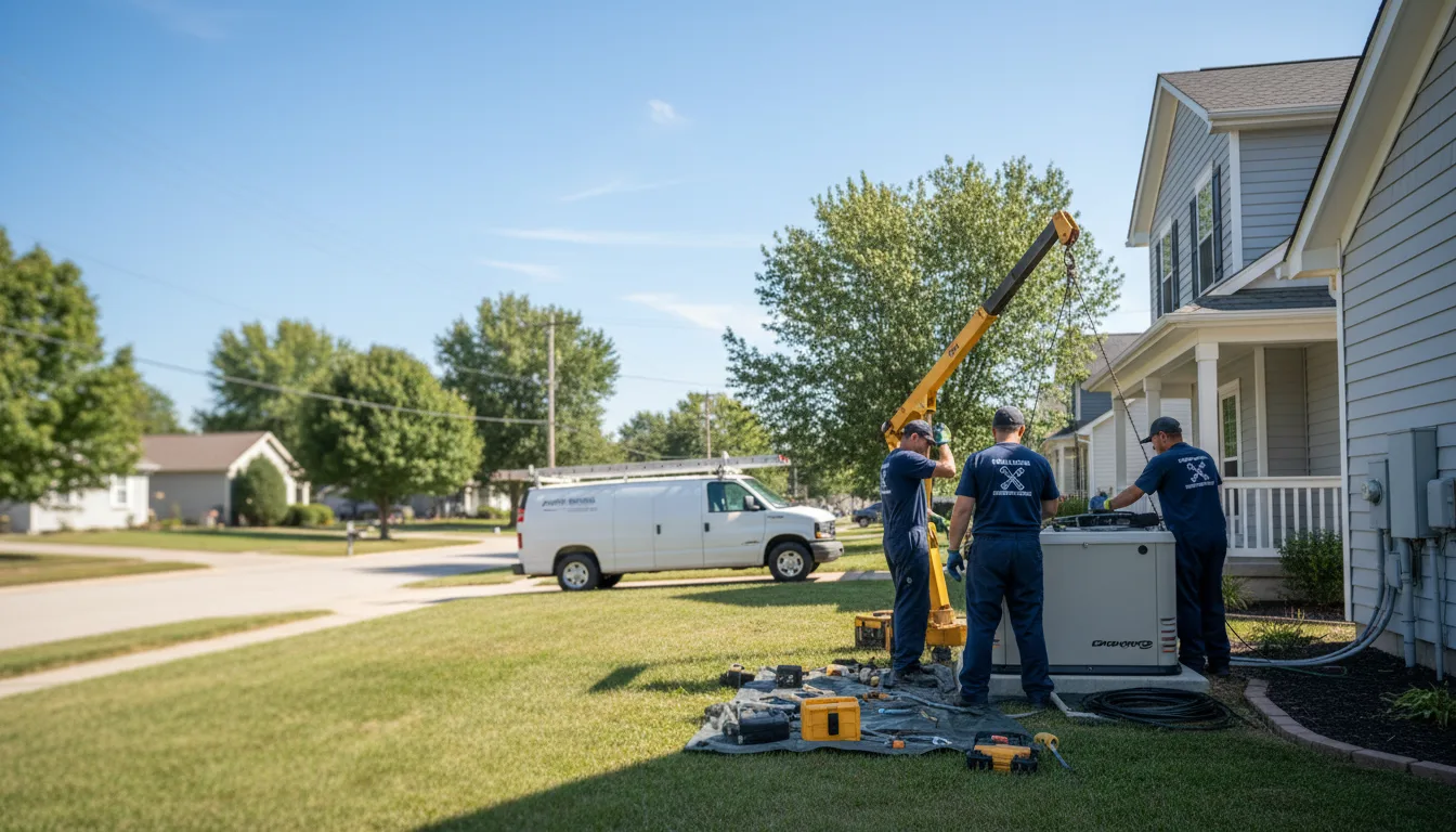 Generator Installation in Raymond, KS near me